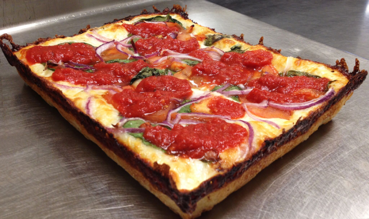 Detroit Style Pizza