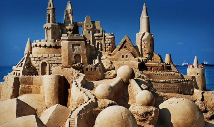 Sandcastle and Nuts